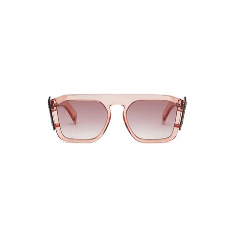 fendi sunglasses pink frame|fendi unisex sunglasses.